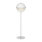 Lampadaire blanc base argent� multi - lite - gubi