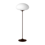 Lampadaire blanc base rouge fonc� 110 cm stemlite - gubi