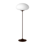 Lampadaire blanc base rouge fonc� 110 cm stemlite - gubi