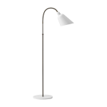 Lampadaire blanc d�tail bronze anniversary edition bellevue aj7 - &tradition