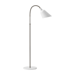Lampadaire blanc d�tail bronze anniversary edition bellevue aj7 - &tradition