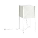Lampadaire blanc en caoutchouc paper cube - hay