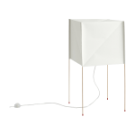 Lampadaire blanc en caoutchouc paper cube - hay