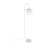 Lampadaire blanc papillon - forestier