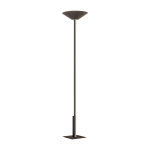 Lampadaire en bronze nickel satin� 31 x 190 cm fly - contardi