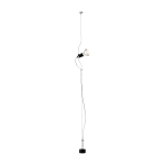 Lampadaire design blanc parentesi - flos