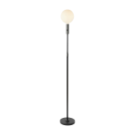 Lampadaire dimmable en acier noir 170 cm poise - tala