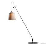 Lampadaire d'ext�rieur en acier et textile beige jaima - marset