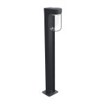 Lampadaire d'ext�rieur en m�tal noir 94, 7cm bollard moon - belid