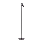 Lampadaire en fer noir antique 22x125cm hdnorm - house doctor