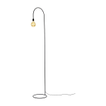 Lampadaire d'int�rieur noir � pied circulaire 217 cm a. sciortino - serax