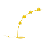 Lampadaire jaune big lebow - fatboy