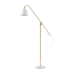 Lampadaire en laiton et m�tal blanc bestlite bl4 - gubi