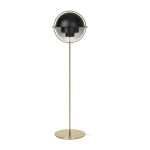 Lampadaire en laiton et m�tal noir multi - lite - gubi