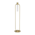 Lampadaire en laiton satin� 146cm storm - cvl luminaires