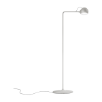 Lampadaire de lecture en acier blanc ixa - artemide