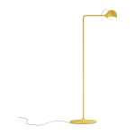 Lampadaire de lecture en acier jaune ixa - artemide