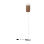 Lampadaire marron cuivr� gople - artemide