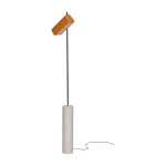 Lampadaire en m�tal orange reflector - h�bsch