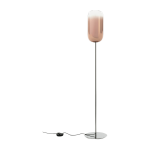 Lampadaire rose m�tallique gople - artemide