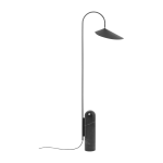 Lampadaire avec socle en marbre noir arum - ferm living