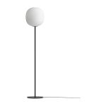 Lampadaire en verre givr� blanc 160 cm lantern - new works
