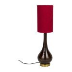 Lampe � abat - jour rouge 60cm jules - dutchbone