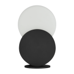 Lampe � poser en acier noire 20 x 31 cm duo - eno studio