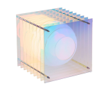 Lampe en acrylique dreamy 19, 5x18x18cm lop - bang