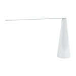 Lampe en aluminium blanc 60 x 38 cm elica - martinelli luce