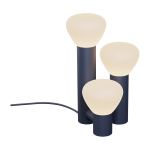 Lampe en aluminium bleu nuit 46 cm parc n�6 - lambert & fils