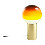 Lampe ambr�e pied laiton 36 cm dipping light - marset