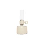 Lampe bio�thanol cr�me 10, 5x22, 5cm flamtastique - fatboy