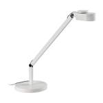 Lampe de bureau en acier blanc 65x86cm invitante - faro barcelona