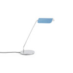 Lampe de bureau en acier bleu clair 38cm apex - hay