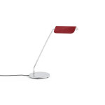 Lampe de bureau en acier rouge 38cm apex - hay