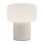 Lampe de bureau en c�ramique blanc cass� 9x16x19cm omaggio - maytoni