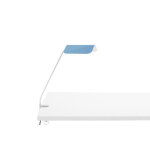Lampe de bureau � pince en acier bleu clair apex - hay