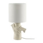 Lampe � poser colombe en gr�s vitr� blanc 52cm paloma - serax