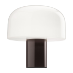 Lampe design en aluminium cioko et verre opalin triplex bellhop glass t - flos