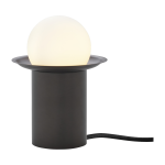 Lampe � poser en graphite satin� 16cm janed - cvl luminaires