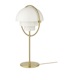 Lampe � poser en laiton dor� et m�tal blanc multi - lite - gubi