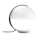 Lampe en m�tal blanche 45 cm serpente - martinelli luce