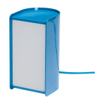 Lampe en m�tal bleu book - h�bsch