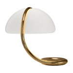 Lampe en m�tal dor� nacr� 45 cm serpente - martinelli luce