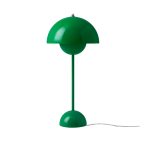 Lampe � poser en m�tal laqu� vert signal 50 x 23 cm flowerpot vp3 - &tradition