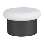 Lampe � poser noire en acier 25 cm colonna - eno studio