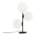 Lampe � poser noire bobler - custom form