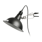 Lampe avec pince en m�tal noir 22 x 37 x 81, 5 cm pepper - faro barcelona