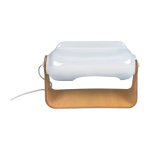 Lampe � poser en porcelaine 26, 5 x 10 cm bor�ale - ts� & ts�